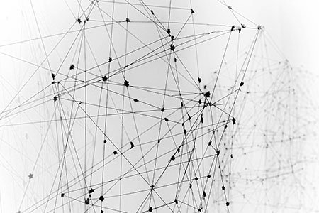 Abstrakte Knoten im Netzwerk